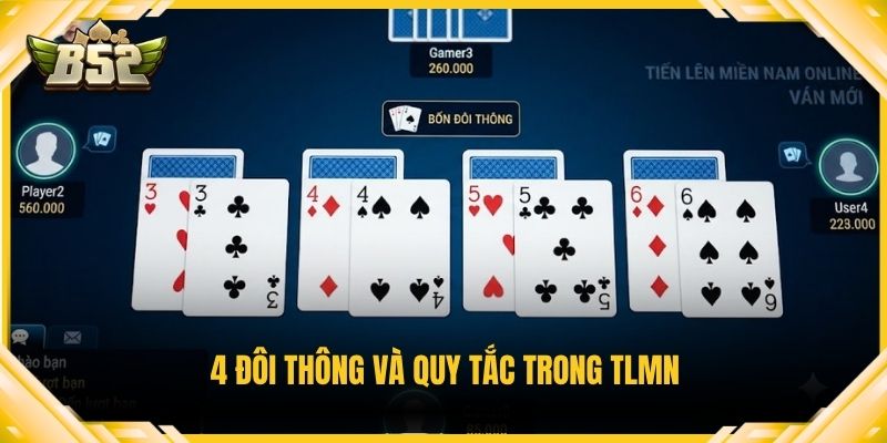 4 đôi thông và quy tắc trong TLMN
