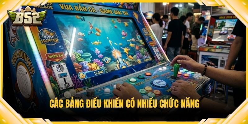 Các bảng điều khiển có nhiều chức năng