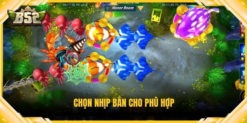 Chọn nhịp bắn cho phù hợp