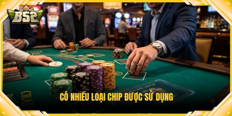 Có nhiều loại chip được sử dụng