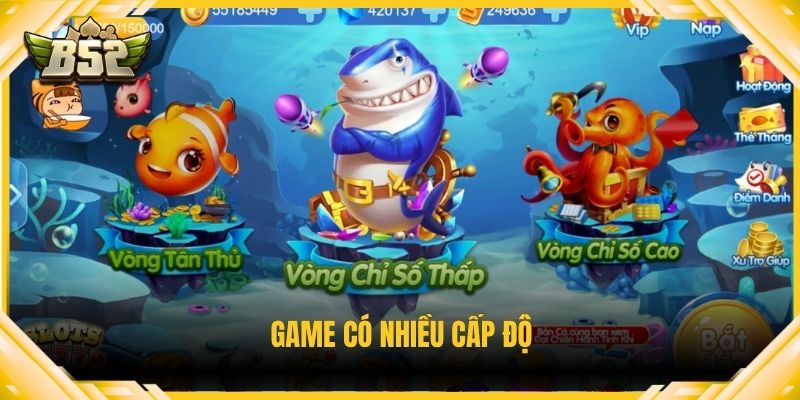 Game có nhiều cấp độ
