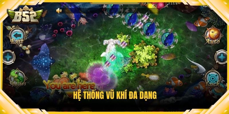Hệ thống vũ khí đa dạng
