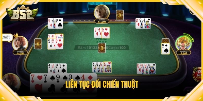 Liên tục đổi chiến thuật