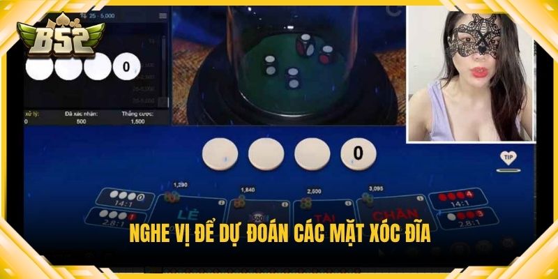 Nghe vị để dự đoán các mặt xóc đĩa