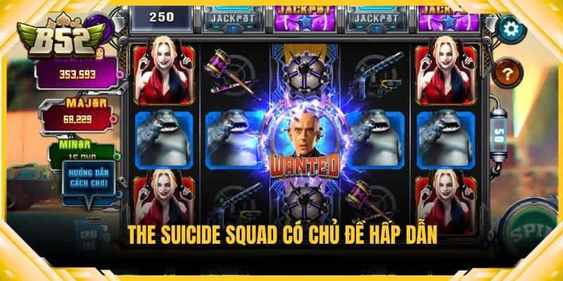 The suicide squad có chủ đề hấp dẫn