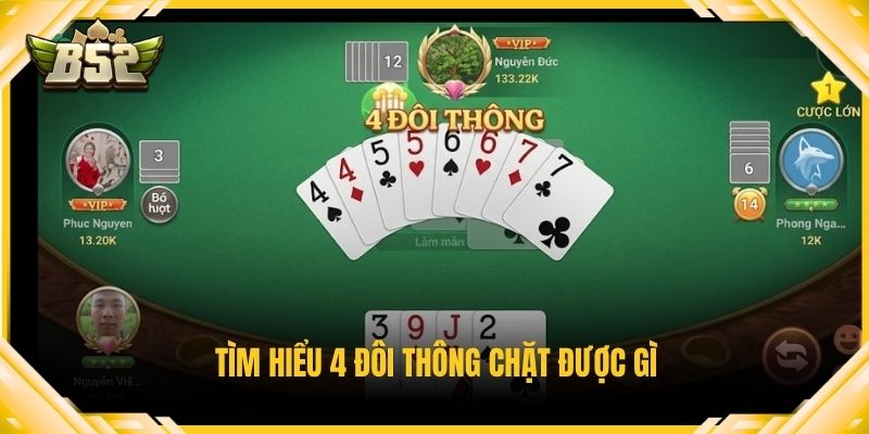 Tìm hiểu 4 đôi thông chặt được gì